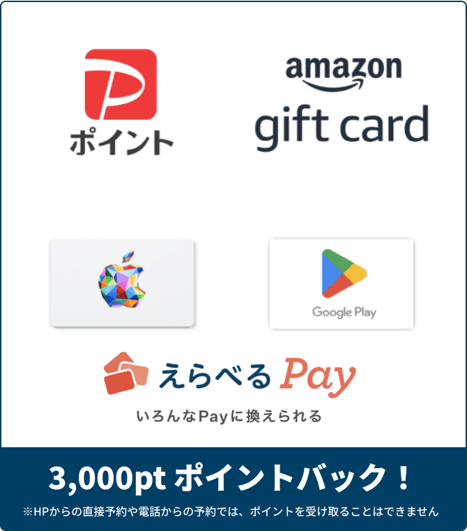 えらべるPay ポイントバック！